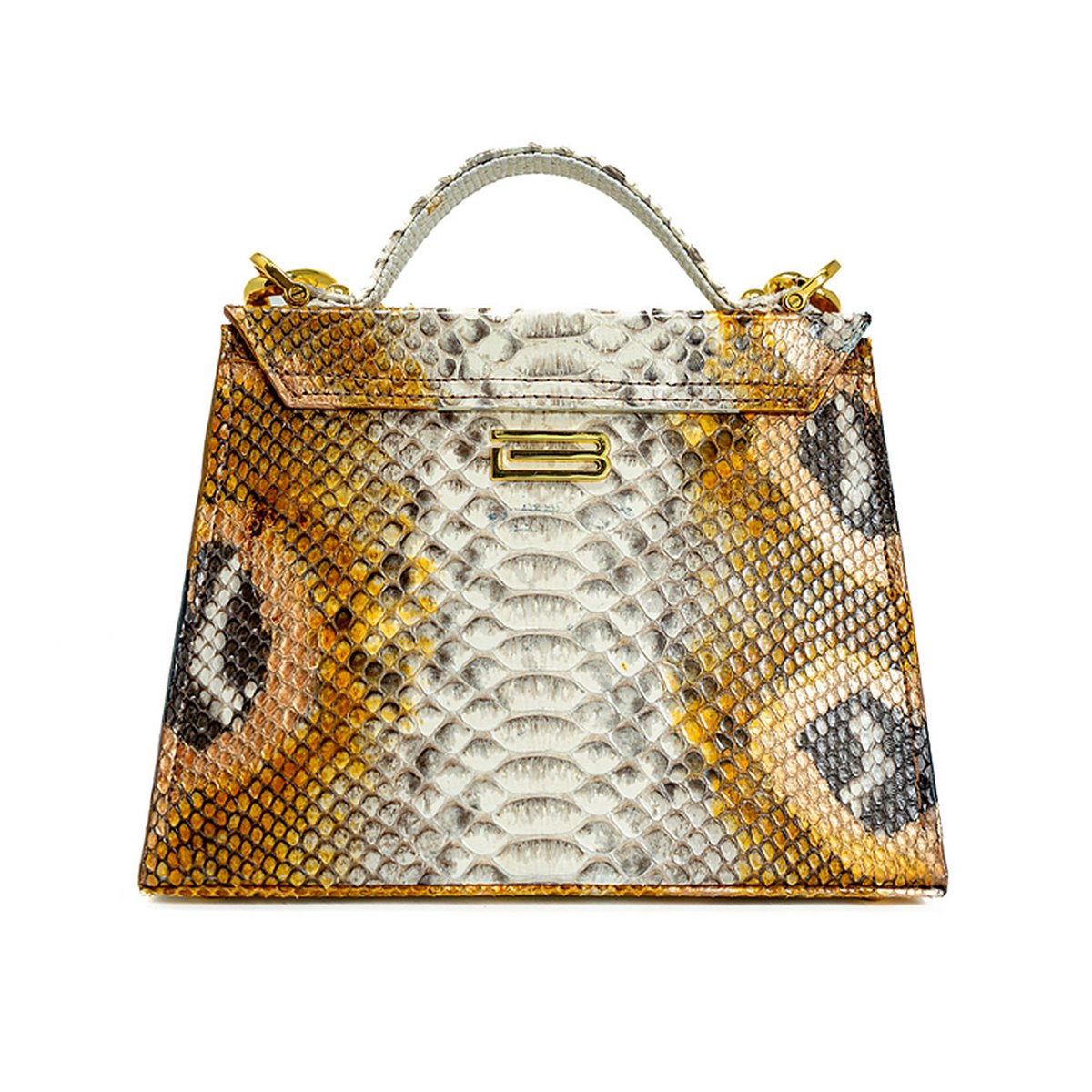 Casey Petite Python Copper Cabochon