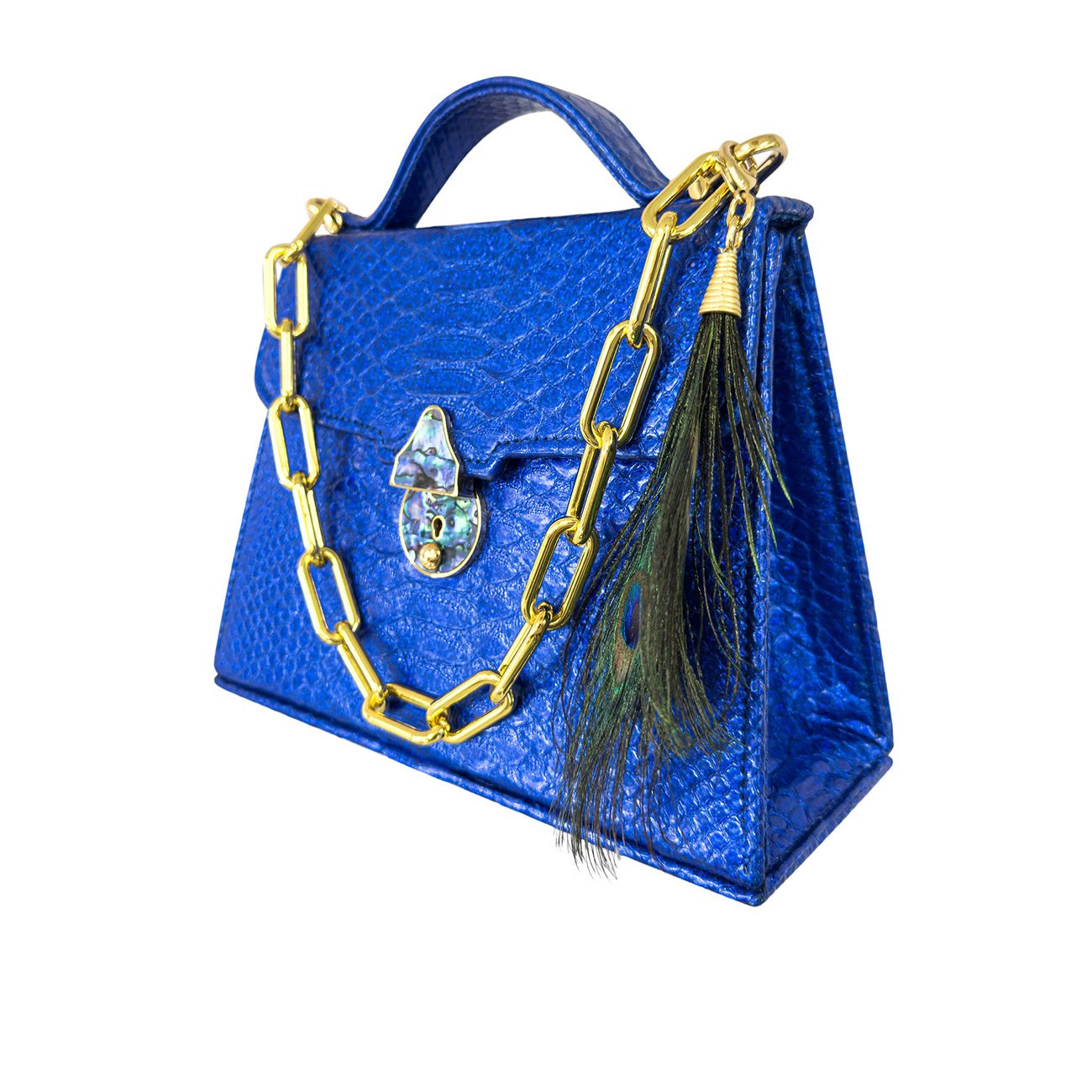 Casey Petite Prismatic Sapphire in Python