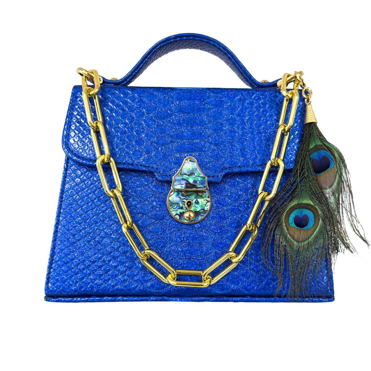 Casey Petite Prismatic Sapphire in Python